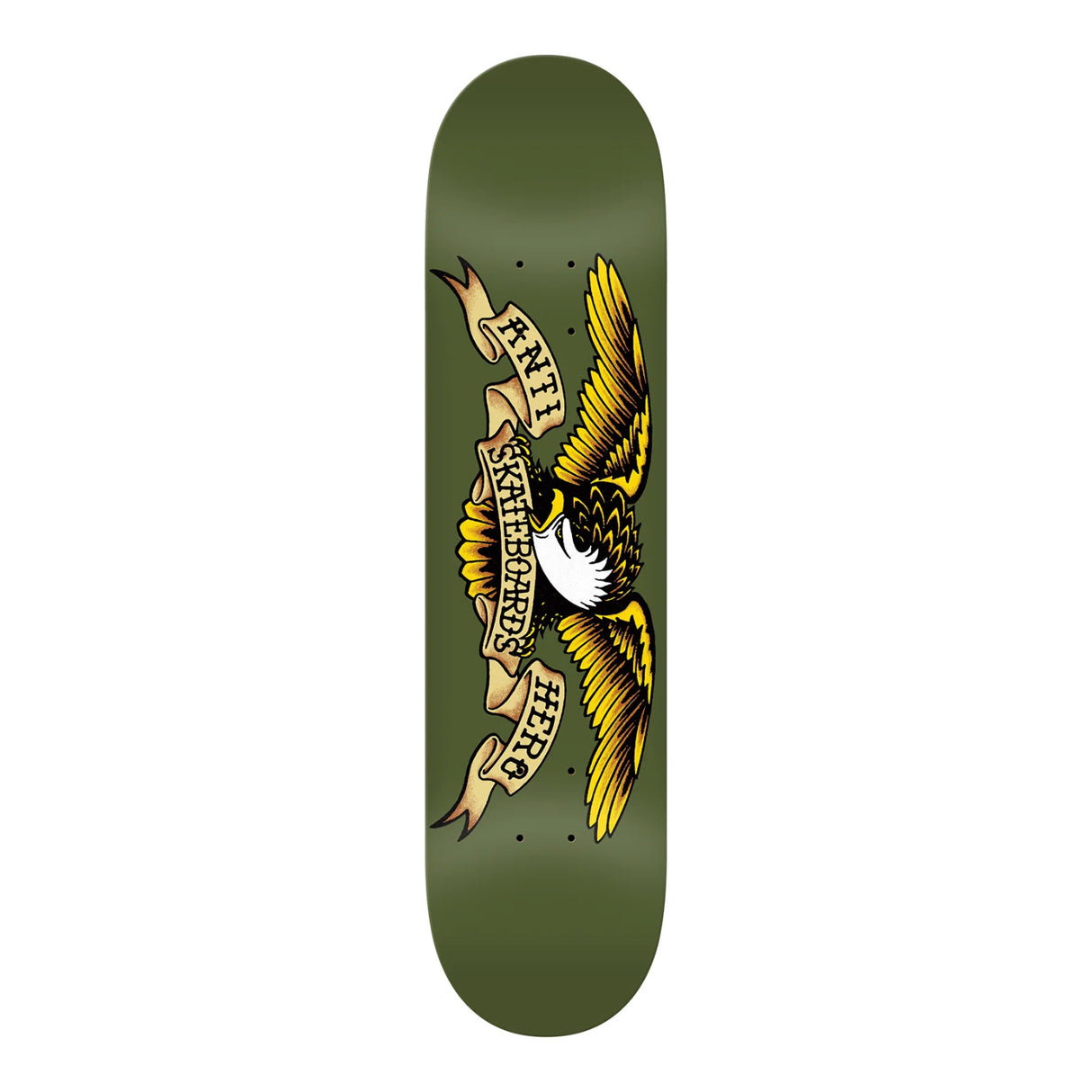 Anti-Hero Classic Eagle Olive Green 8.06" Skateboard Deck