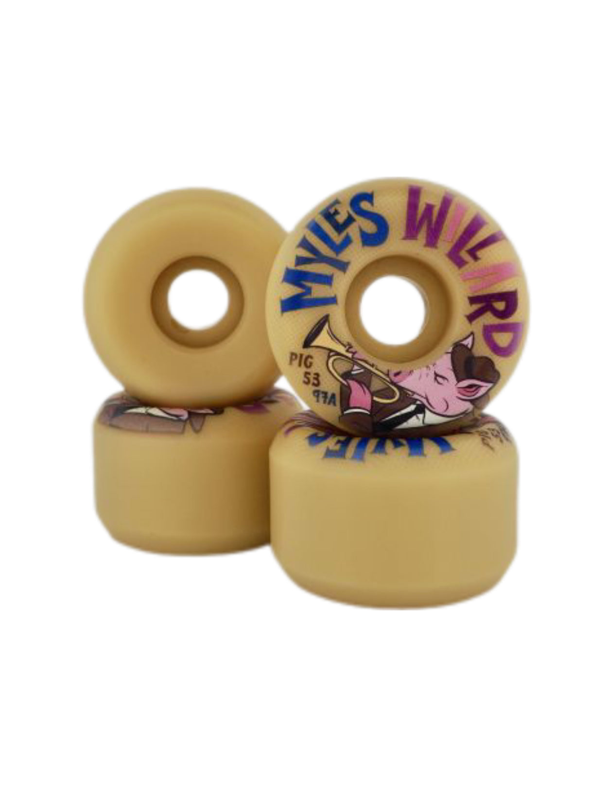 Pig Conical Myles Willard 97a 53mm Skateboard Wheels