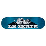 Long Beach Skate Co Shop Dog 2 Assorted Stain Skateboard Deck