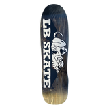 Long Beach Skate Co Shop Dog 2 Eternal Life 8.6" x 31.5" Shaped Skateboard Deck