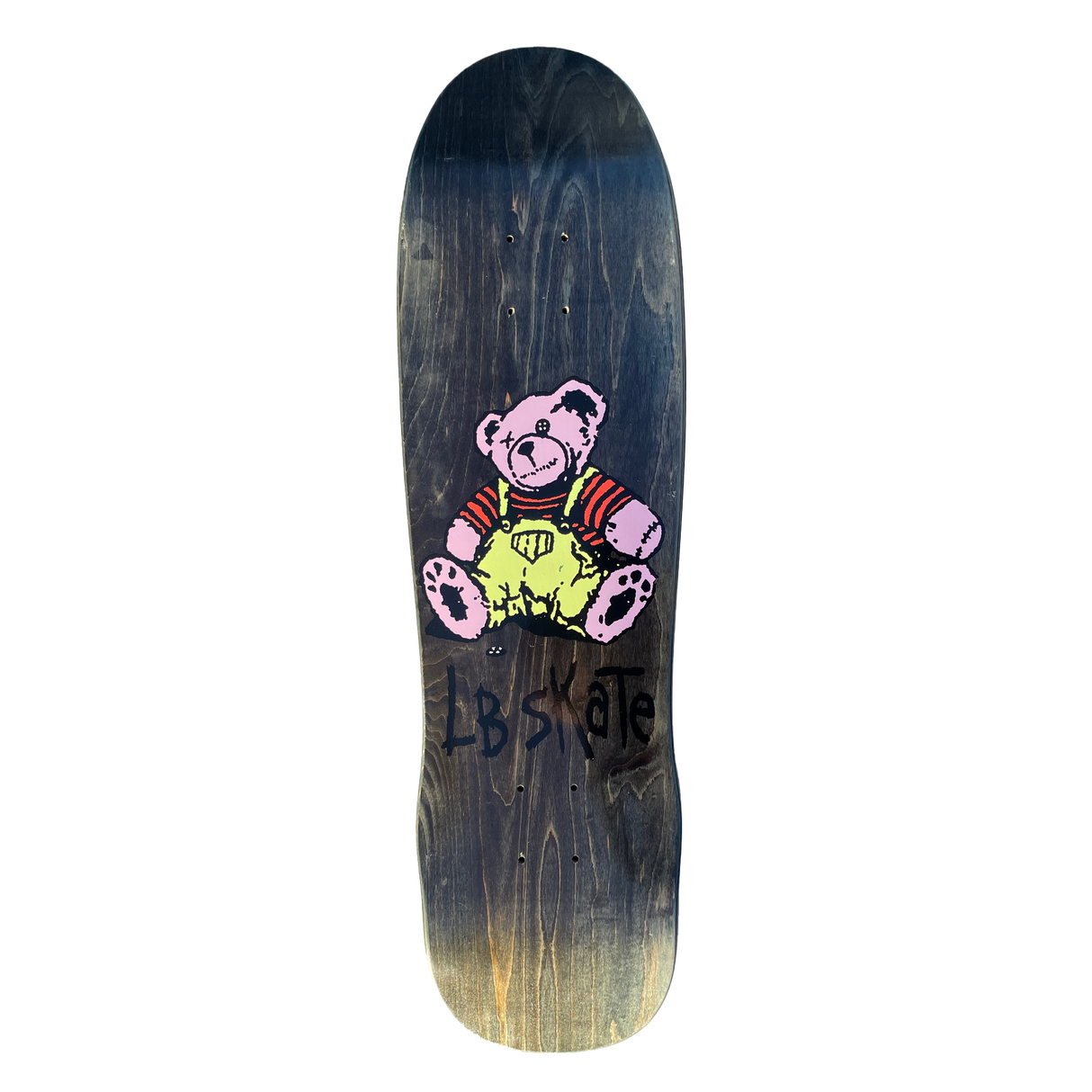 Long Beach Skate Co Kare Bear Eternal Life 8.6" x 31.5" Shaped Skateboard Deck