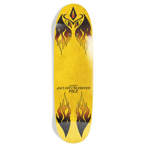 Jacuzzi Jackson Pilz Skim Board 9.125" Football Shaped Skateboard Deck - PINK