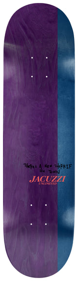 Jacuzzi First Rodeo Teal EX7 8.5" Skateboard Deck