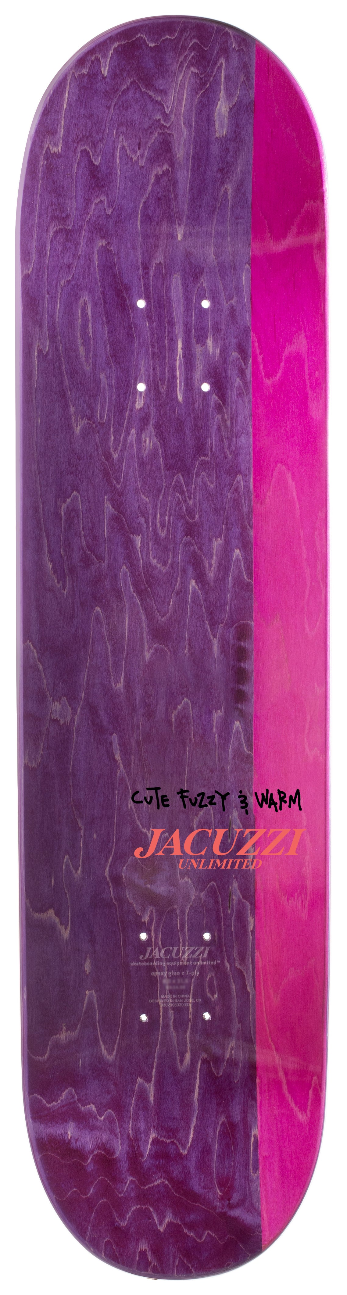 Jacuzzi Pur EX7 Skateboard Deck