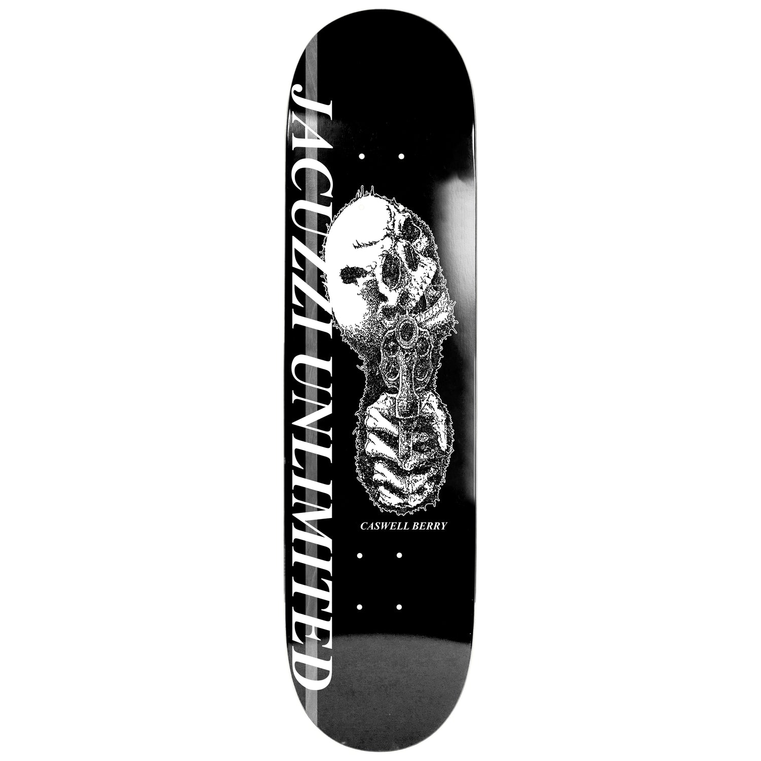 Jacuzzi Caswell Berry Gunner EX7 Black 8" Skateboard Deck