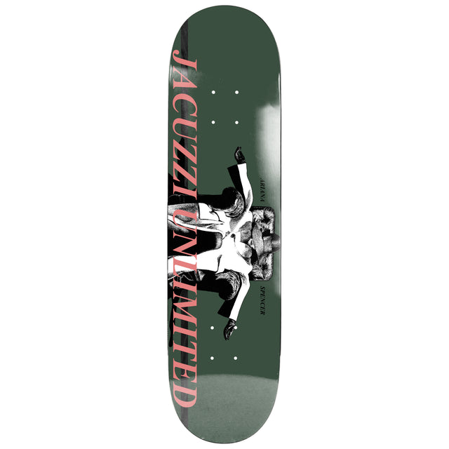 Jacuzzi Ariana Spencer Elegance EX7 Forest Green 8.25" Skateboard Deck - 8.25"