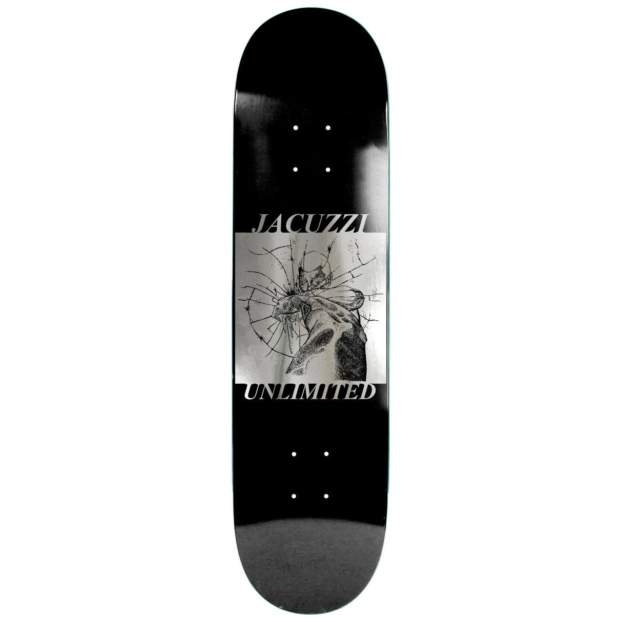 Jacuzzi Smash Jet Ski Popsicle EX7 Black 8.5" Skateboard Deck