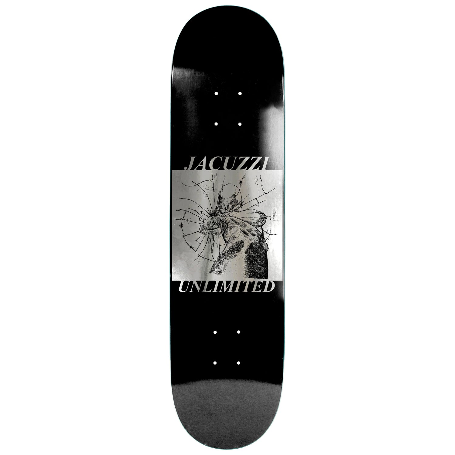 Jacuzzi Smash Jet Ski Popsicle EX7 Black 8.5" Skateboard Deck