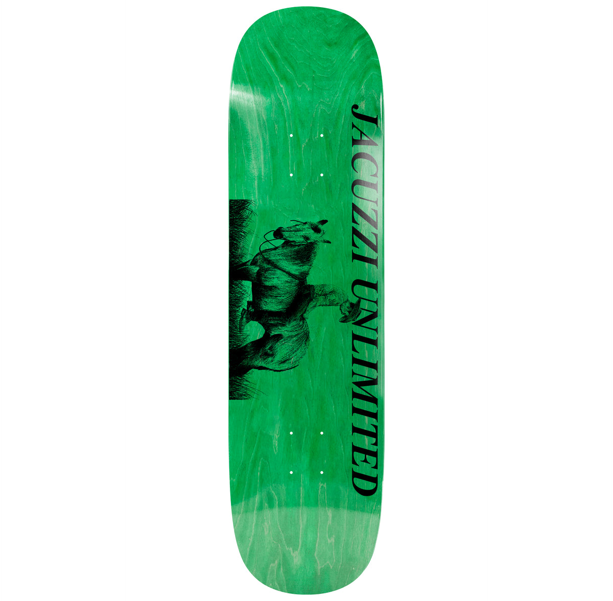 Jacuzzi Jet Ski Cowboy Shovel Nose EX7 Green 8.75" Skateboard Deck