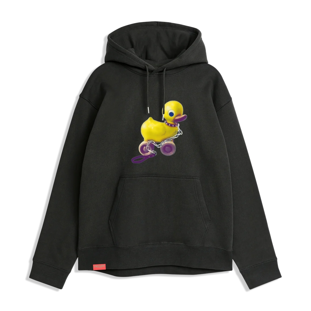 Jacuzzi Duck Black Hooded Sweatshirt