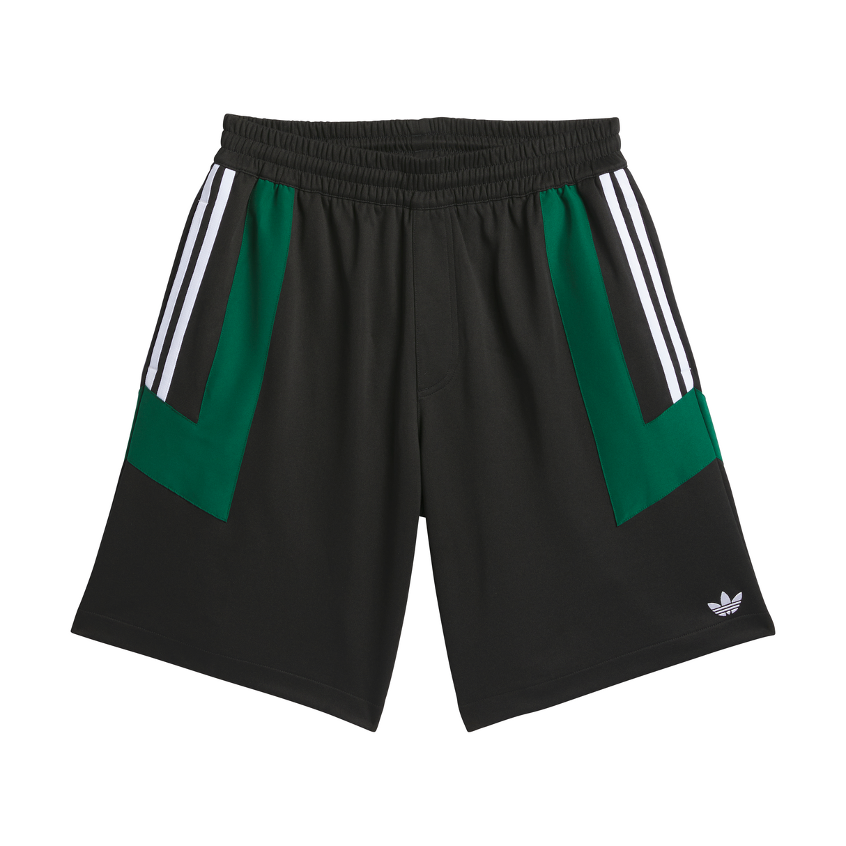 Adidas Skateboarding Black/Dark Green Football Shorts