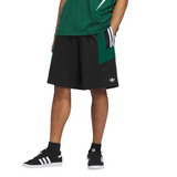 Adidas Skateboarding Black/Dark Green Football Shorts