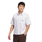 Adidas Skateboarding x Gonz Shmoofoil Fighter White Button Up S/s Shirt