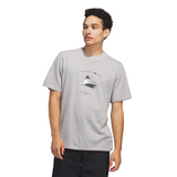 Adidas Skateboarding x Henry Jones Stretch Heather Grey S/s Shirt