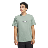 Adidas Skateboarding x Henry Jones Defeat Silver Green S/s Shirt