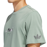 Adidas Skateboarding x Henry Jones Defeat Silver Green S/s Shirt