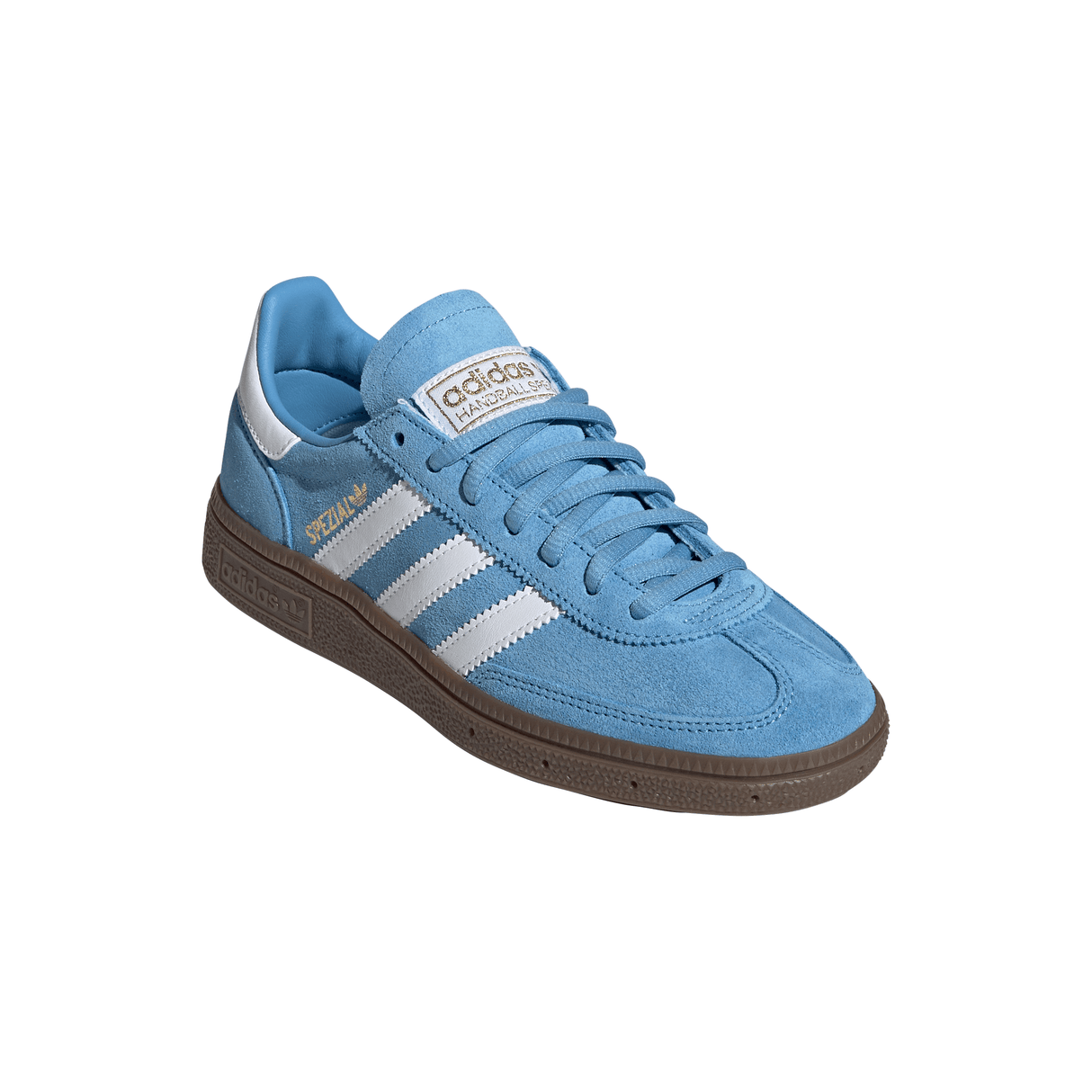 Adidas Handball Spezial Light Blue/Cloud White/Gum Youth Shoes