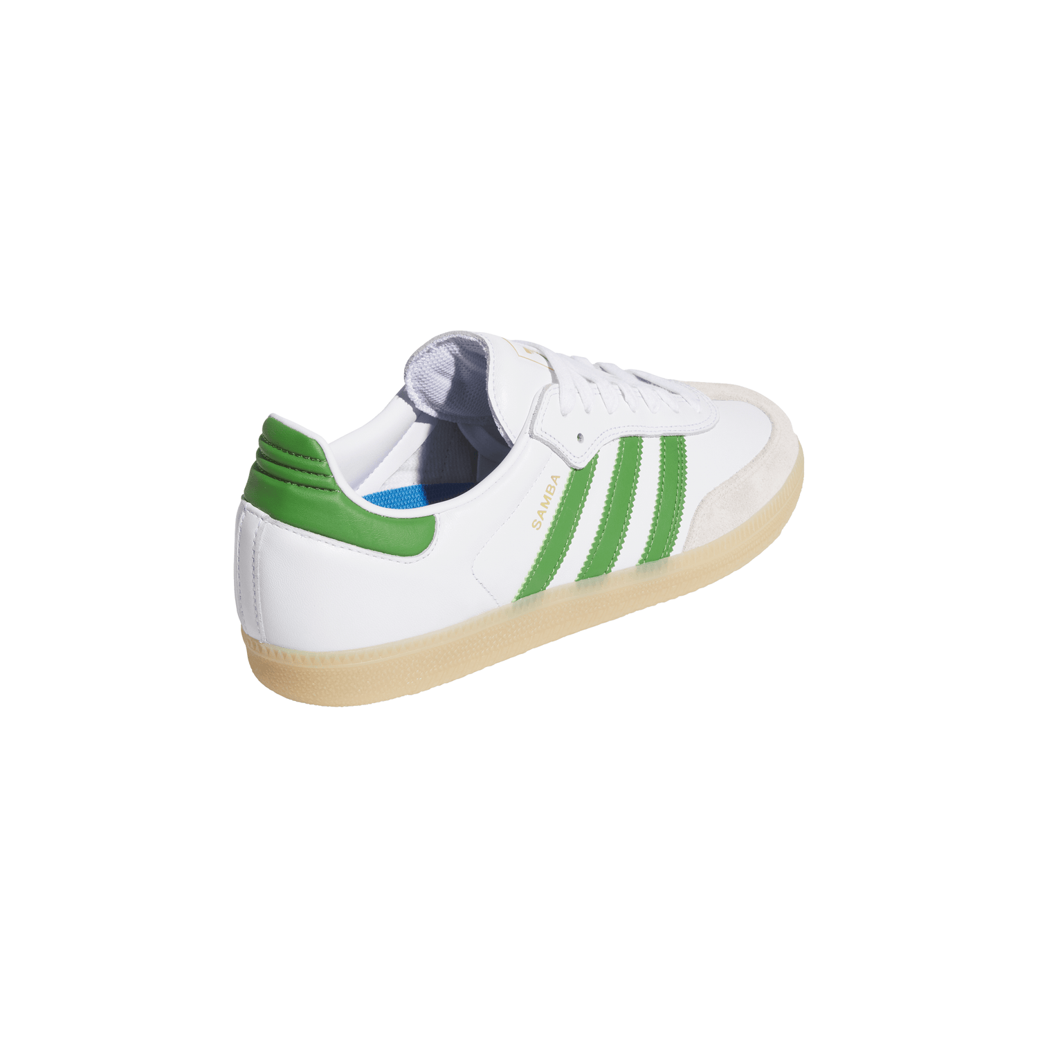 Adidas Samba White Crew Green Gum Shoes Long Beach Skate Co Adidas Samba White Crew Green Gum Shoes Long Beach Skate Co