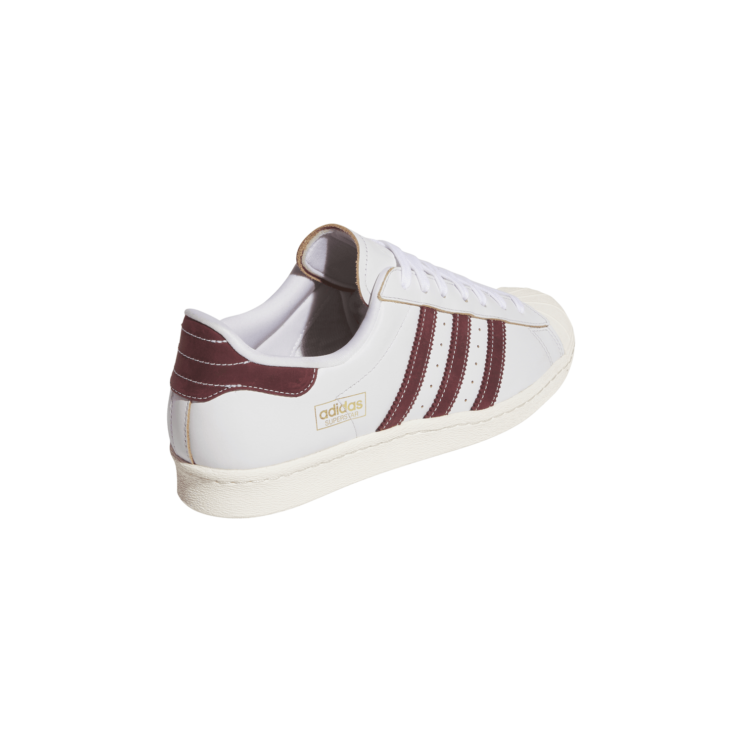 Adidas Superstar 80 ADV Crystal White / Shadow Red / Off White Shoes Long Beach Skate Co Adidas Superstar 80 ADV Crystal White / Shadow Red / Off White Shoes Long Beach Skate Co