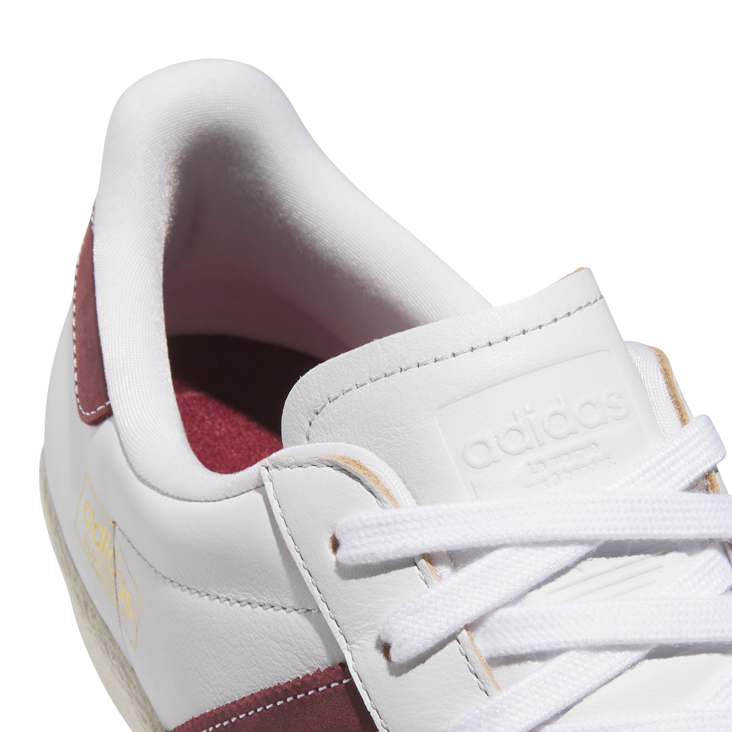 Adidas Superstar 80 ADV Crystal White / Shadow Red / Off White Shoes Long Beach Skate Co Adidas Superstar 80 ADV Crystal White / Shadow Red / Off White Shoes Long Beach Skate Co