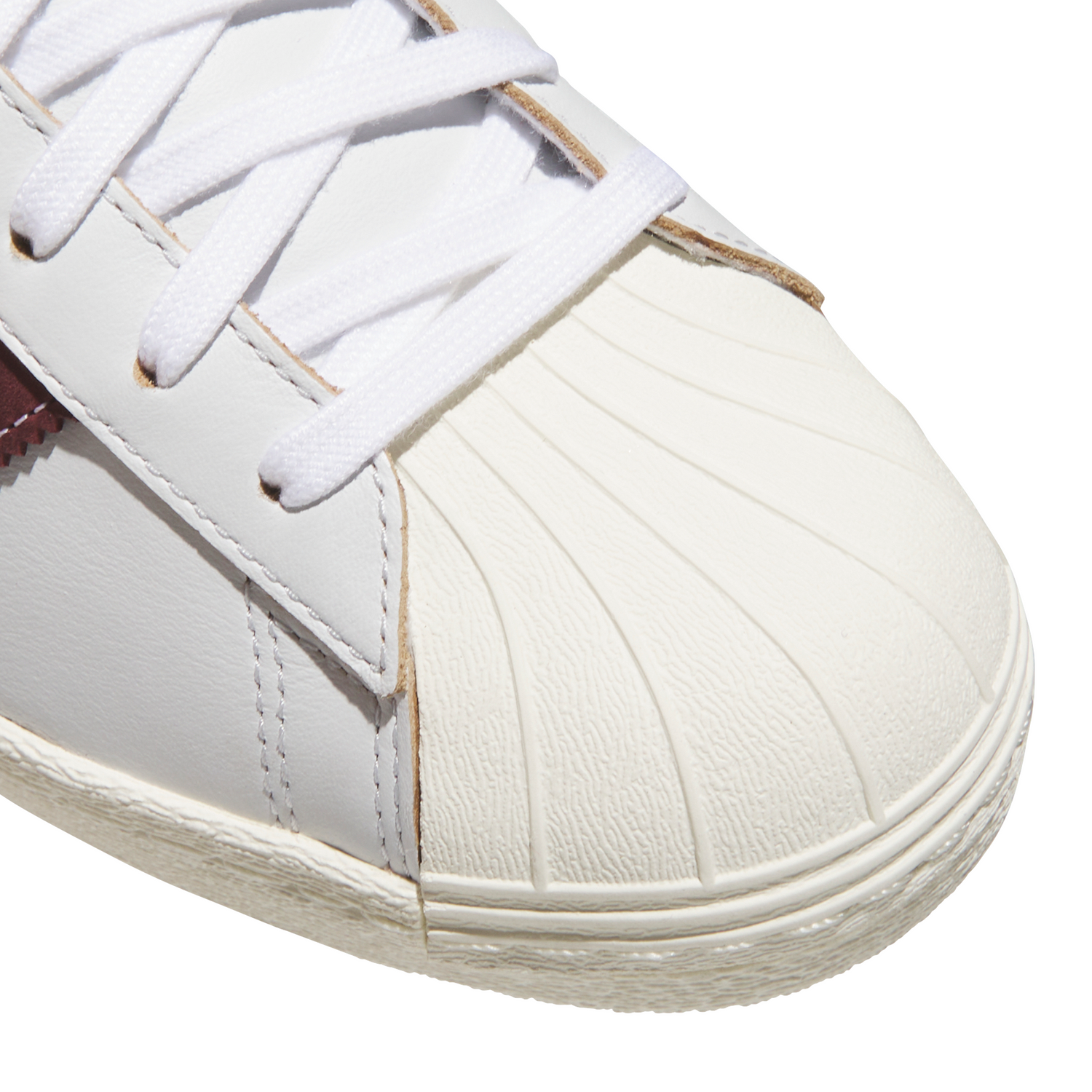 Adidas Superstar 80 ADV Crystal White / Shadow Red / Off White Shoes Long Beach Skate Co Adidas Superstar 80 ADV Crystal White / Shadow Red / Off White Shoes Long Beach Skate Co