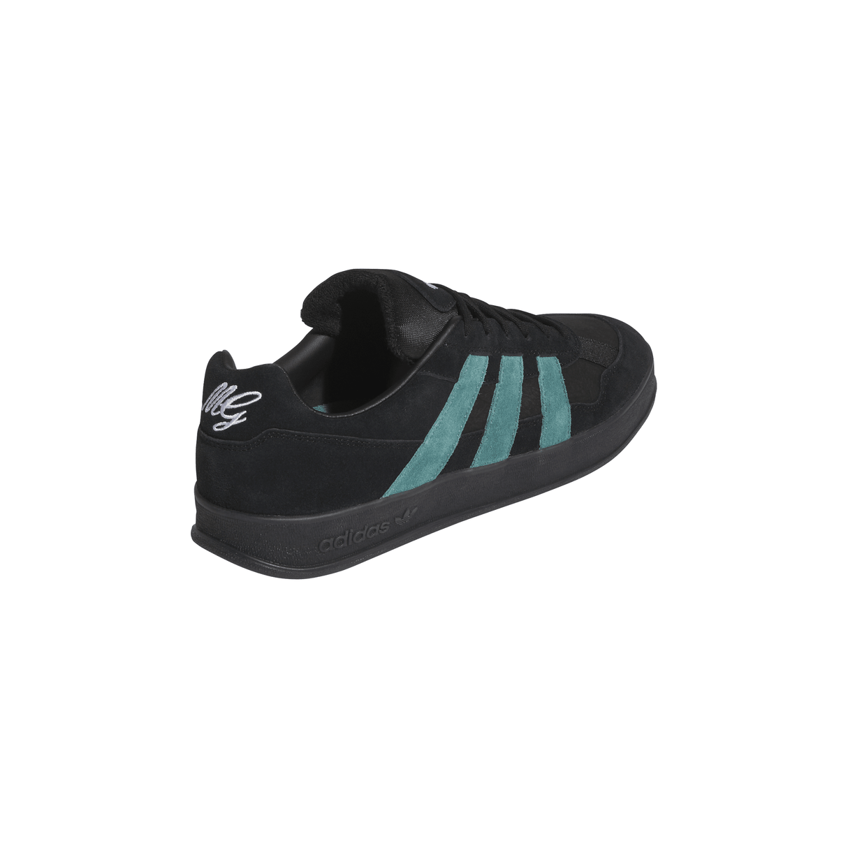 Adidas Mark Gonzalez Aloha Super Black/Preloved Teal/White Shoes