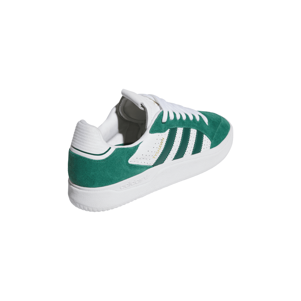 Adidas Tyshawn Low Collegiate Green/Cloud White Shoes