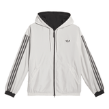 Adidas Skateboarding x Gonz Shmoofoil Aluminum / Black Reversible Warmup Jacket