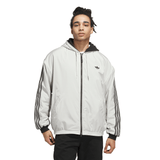 Adidas Skateboarding x Gonz Shmoofoil Aluminum / Black Reversible Warmup Jacket
