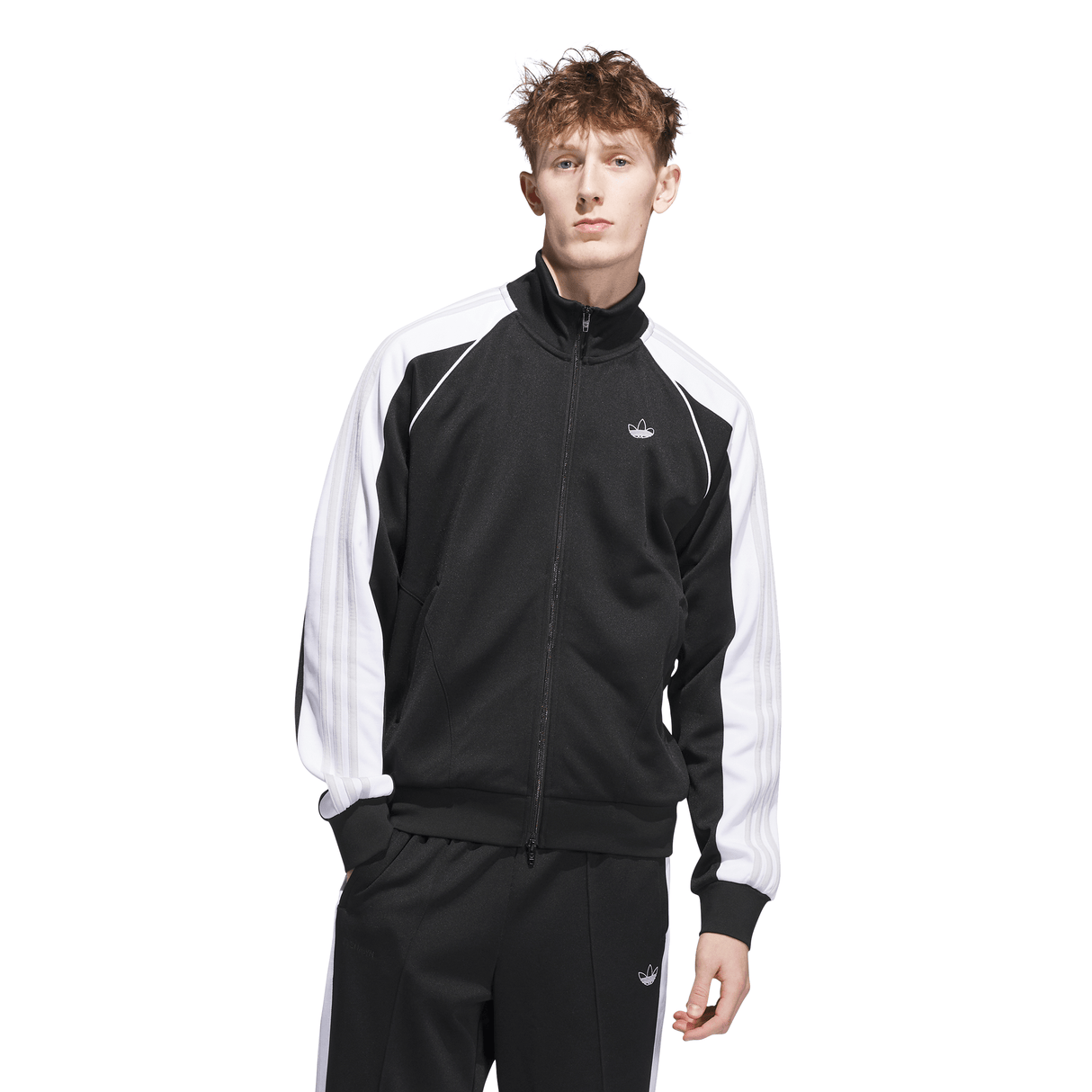 Adidas Skateboarding Tyshawn Black / White / Dash Grey Track Jacket