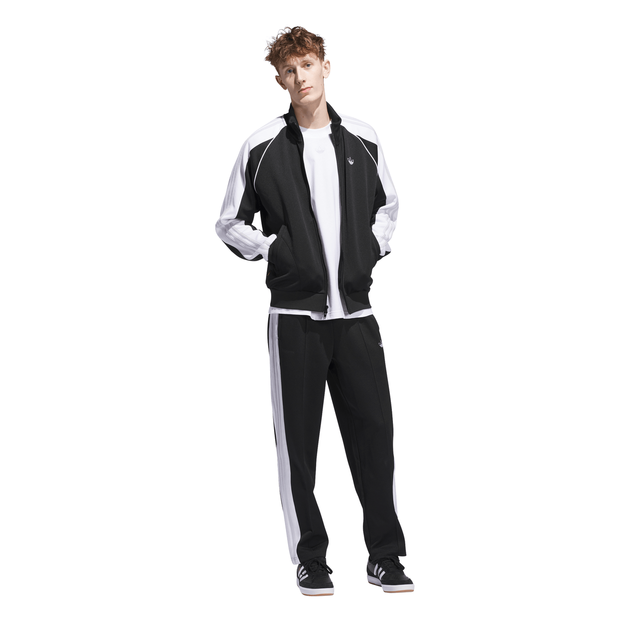 Adidas Skateboarding Tyshawn Black / White / Dash Grey Track Jacket