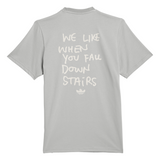 Adidas Skateboarding x Gonz Shmoofoil Stairs Grey/Alumina S/s Shirt