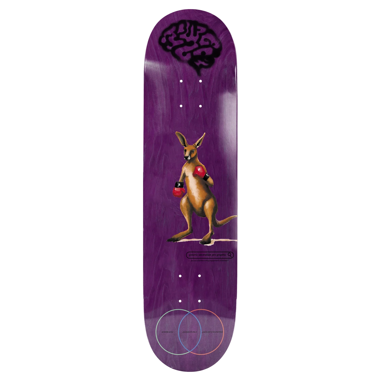 Jacuzzi Jackson Pilz IQ EX7 8.5" Skateboard Deck