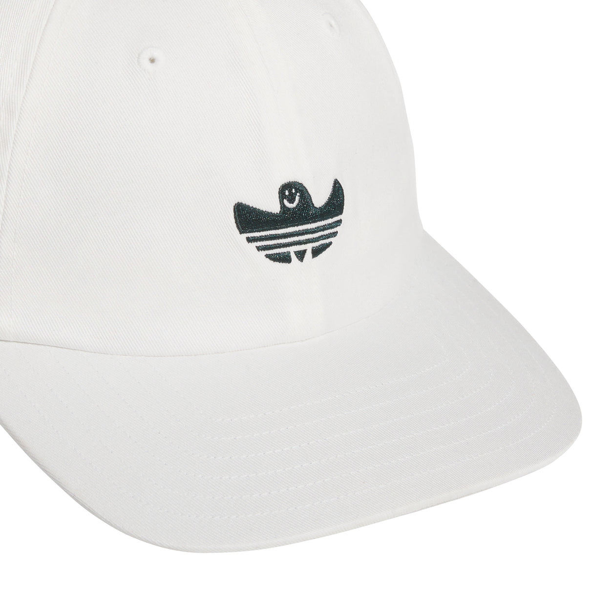 Adidas Skateboarding x Gonz Shmoofoil Core White 6 Panel Strapback Hat