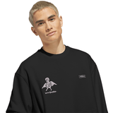 Adidas Skateboarding x Mark Gonzales Black/Aurora Ivy Crewneck Sweatshirt