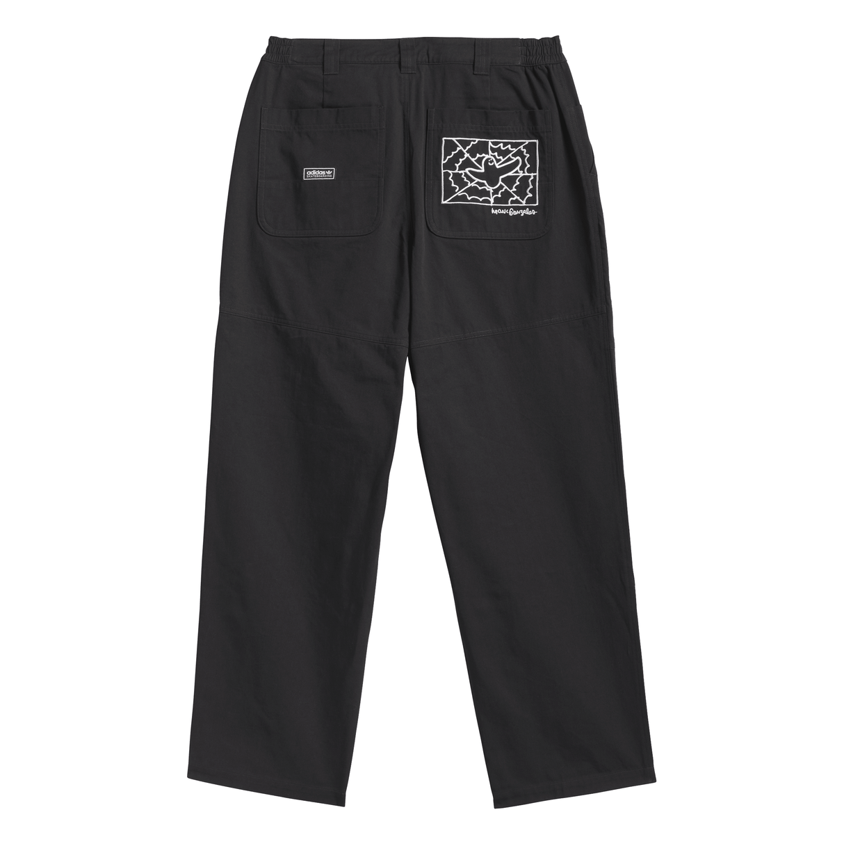 Adidas Skateboarding x Mark Gonzales Black Pants