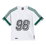 Adidas Skateboarding Tyshawn White/Ice Gold Metallic/Collegiate Green Football Jersey