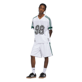 Adidas Skateboarding Tyshawn White/Ice Gold Metallic/Collegiate Green Football Jersey