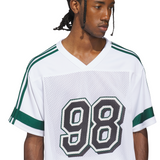 Adidas Skateboarding Tyshawn White/Ice Gold Metallic/Collegiate Green Football Jersey