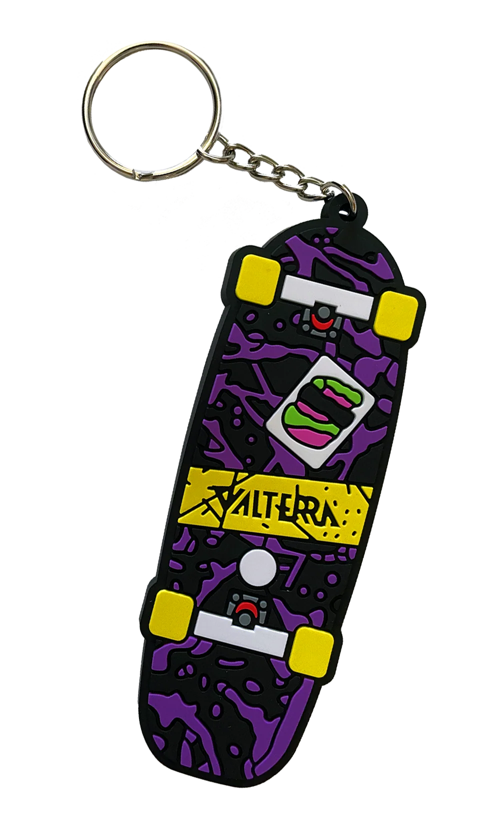 Madrid Valterra 40th Anniversary Skateboard Keychain