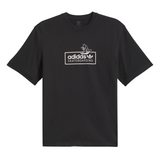 Adidas Skateboarding x Mark Gonzales Black/Ice Purple Logo S/s Shirt