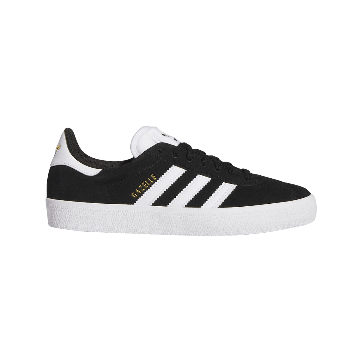 Adidas Gazelle ADV Core Black / Cloud White / Gold Metallic Shoes