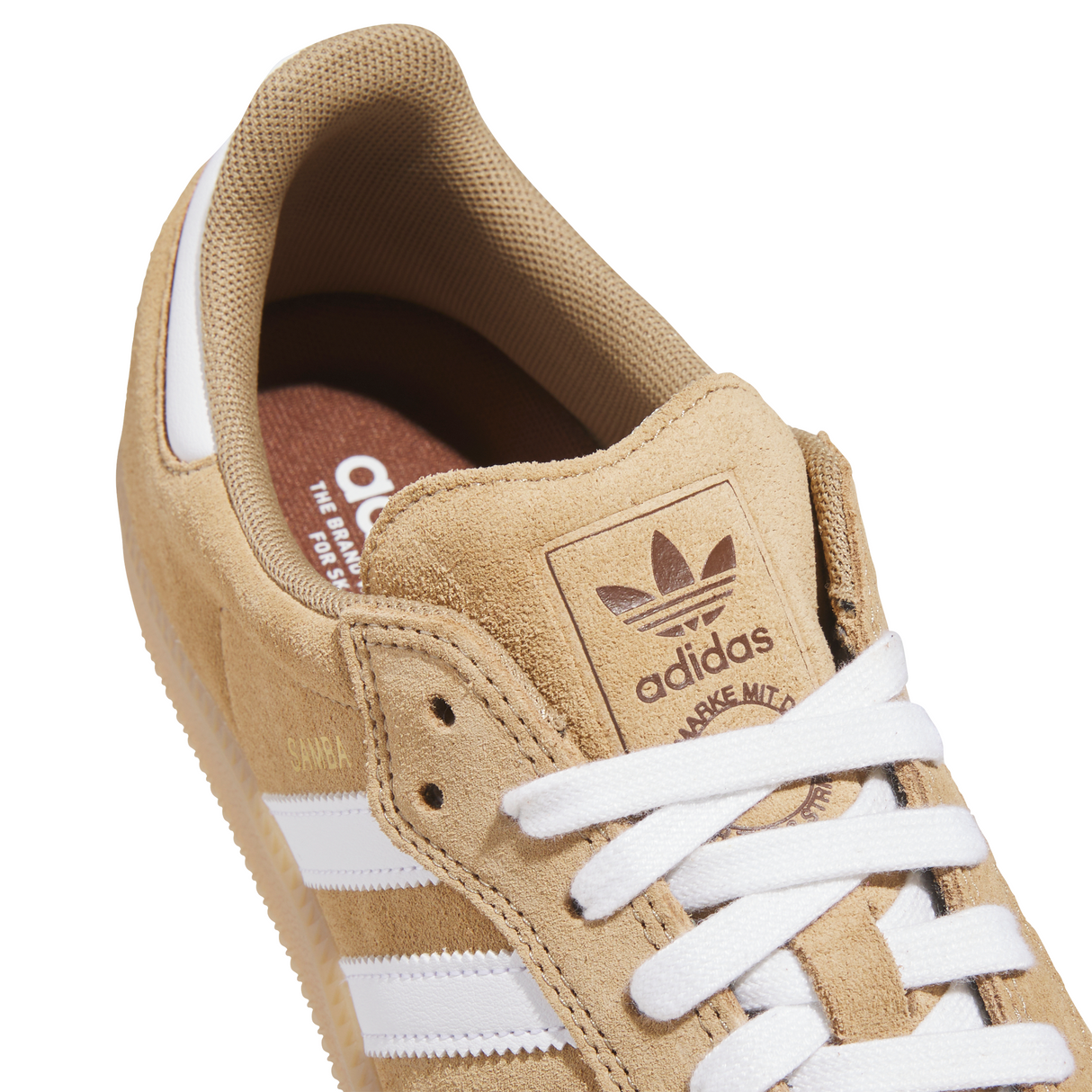 Adidas Samba ADV Cardboard / Cloud White / Gum Shoes