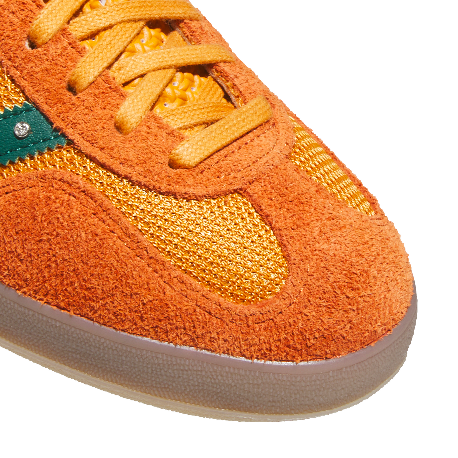 Adidas x Hardies Gazelle Indoor Rust Orange / Core Green Shoes Long Beach Skate Co Adidas x Hardies Gazelle Indoor Rust Orange / Core Green Shoes Long Beach Skate Co