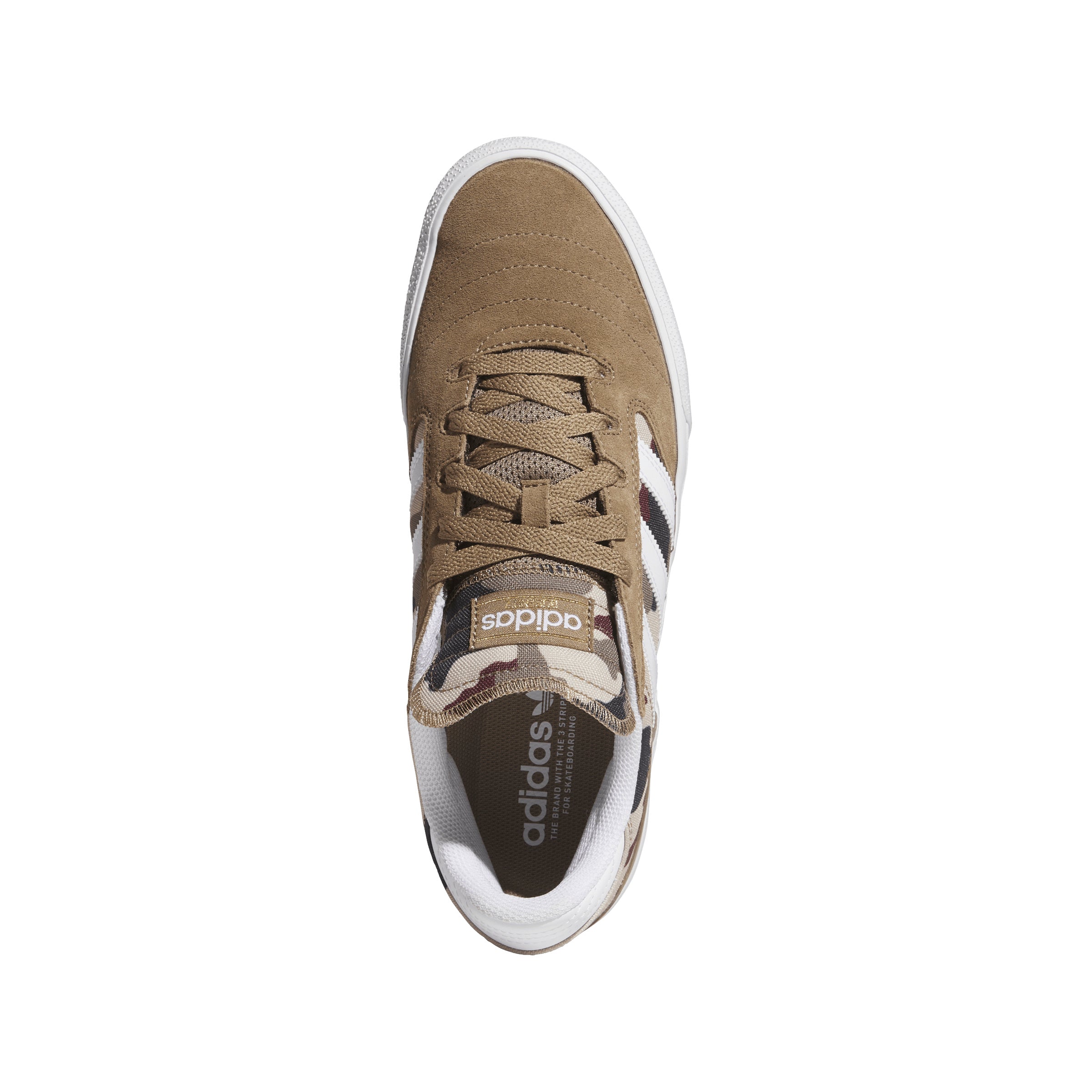 Adidas Busenitz Vulc II Khaki Six / Cloud White / Aurora Ink Shoes