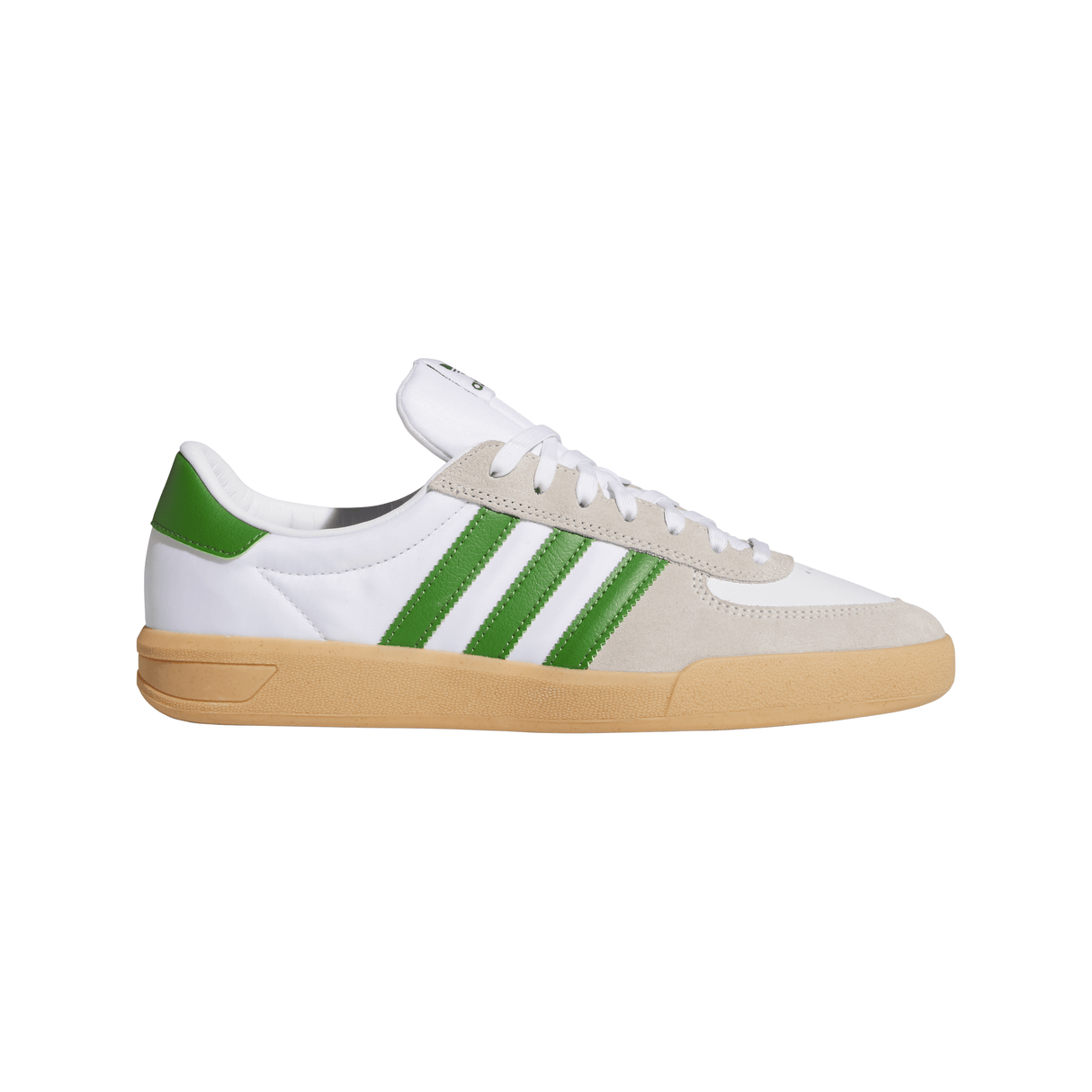 Adidas Glenburn White/Crew Green/Gum Shoes