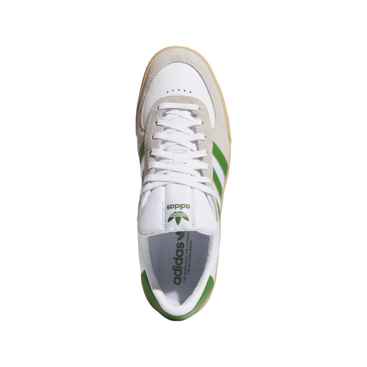 Adidas Glenburn White/Crew Green/Gum Shoes