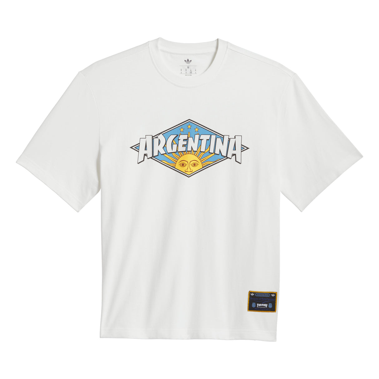 Adidas Skateboarding x Thrasher x AFA Core White S/s Shirt