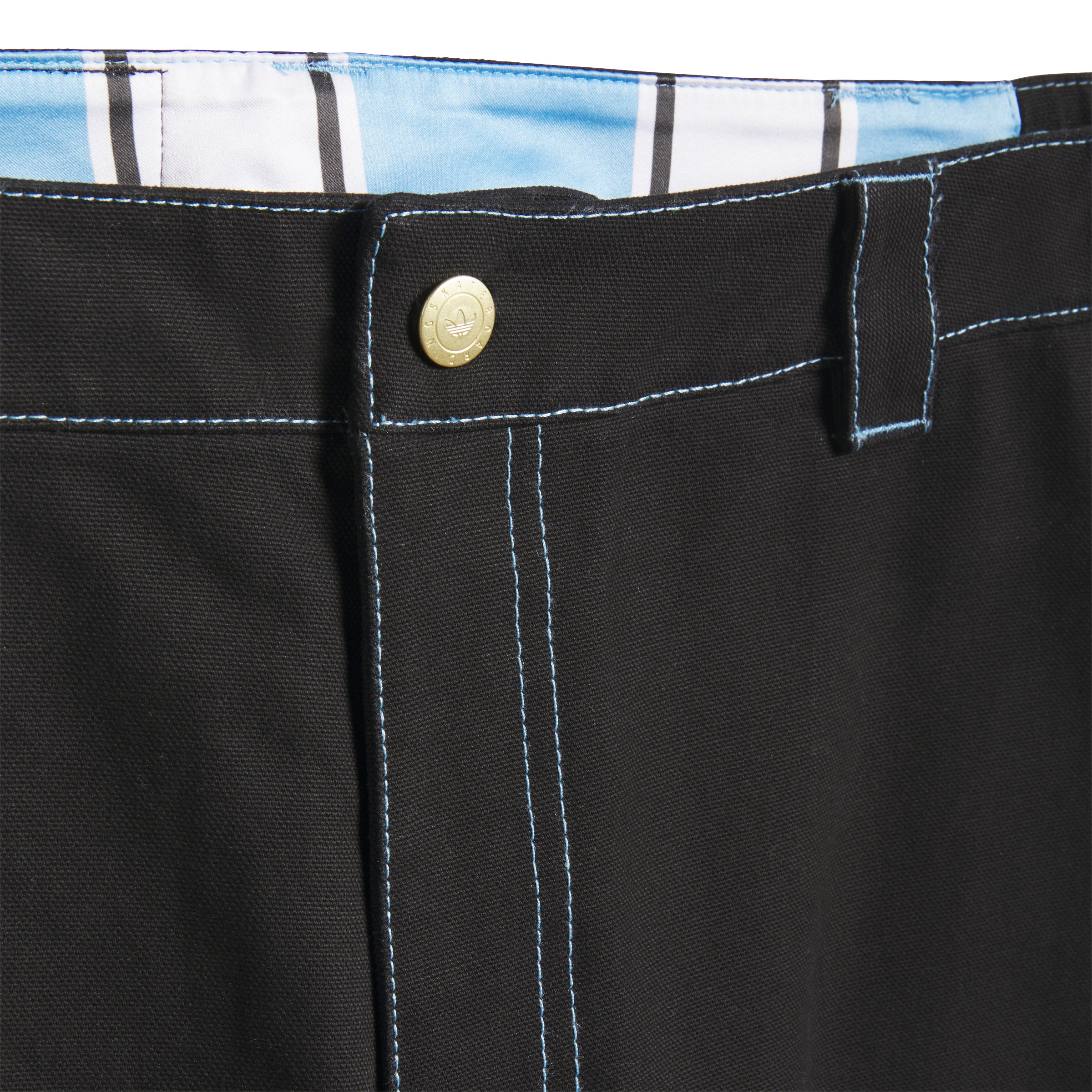 Adidas Skateboarding x Thrasher x AFA Black Chino Pants – Long