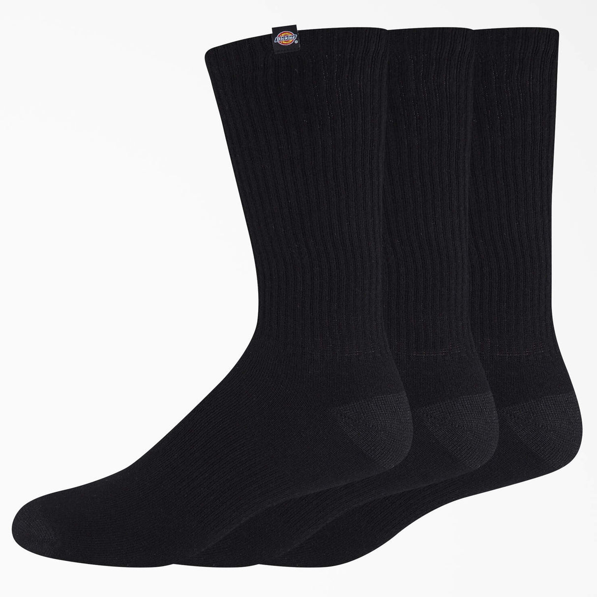 Dickies 3-Pack Black Label Crew Socks